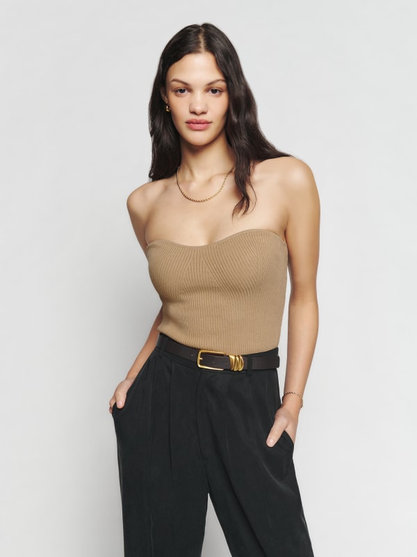 Jenni Strapless Sweater