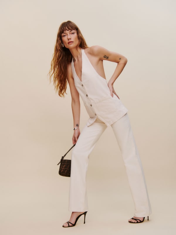 Reformation crop jeans online