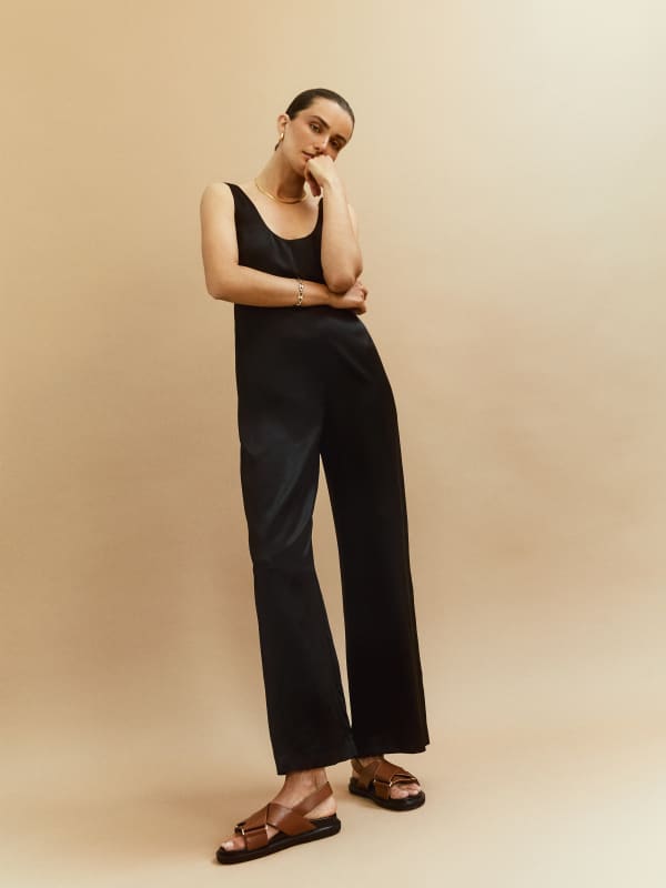 Brianna Silk Jumpsuit