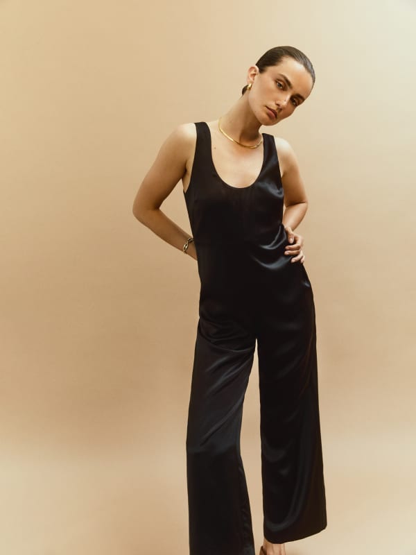 Brianna Silk Jumpsuit