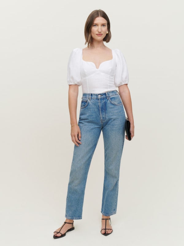 Mia Linen Top