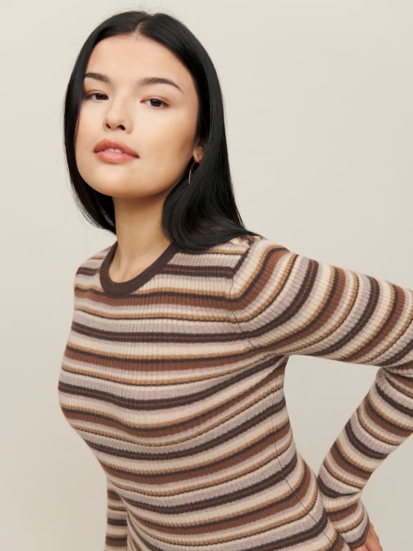 Leone Cashmere Sweater Mini Dress