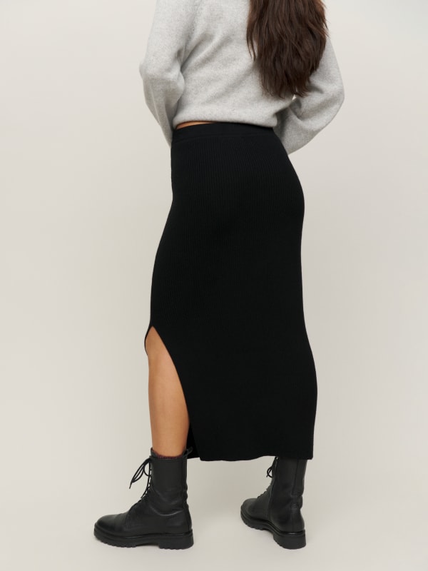 Sorelle Cashmere Midi Skirt