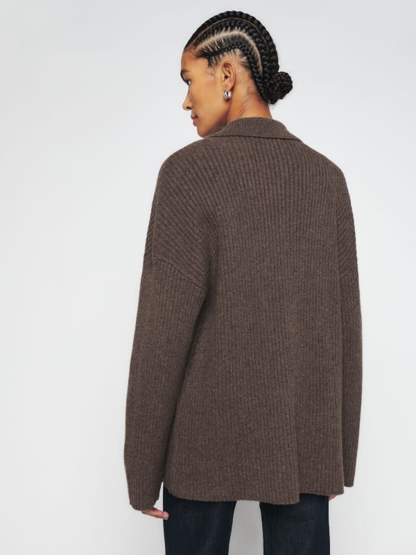 Nova Cashmere Double Breasted Cardigan