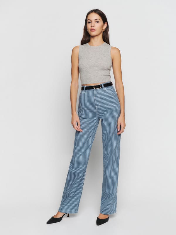 Wilder Painter High Rise Wide Leg Jeans