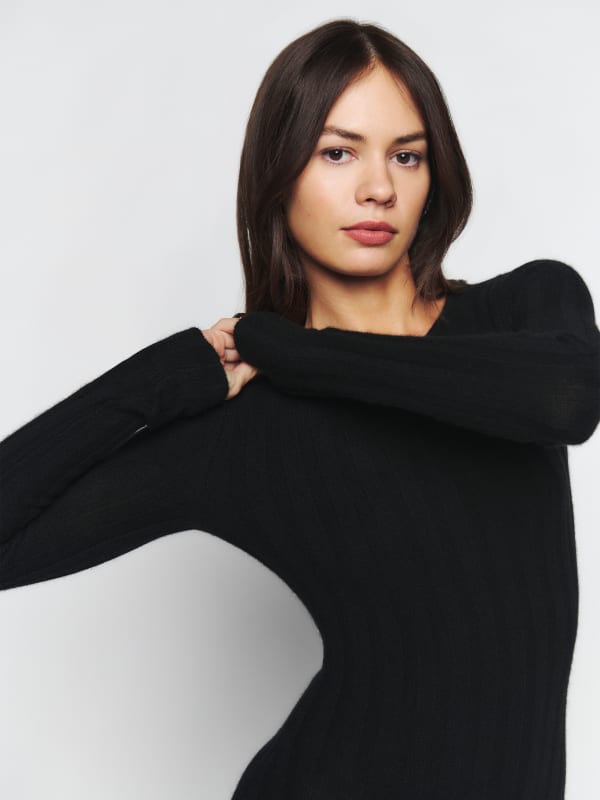 Evan Cashmere Sweater Dress