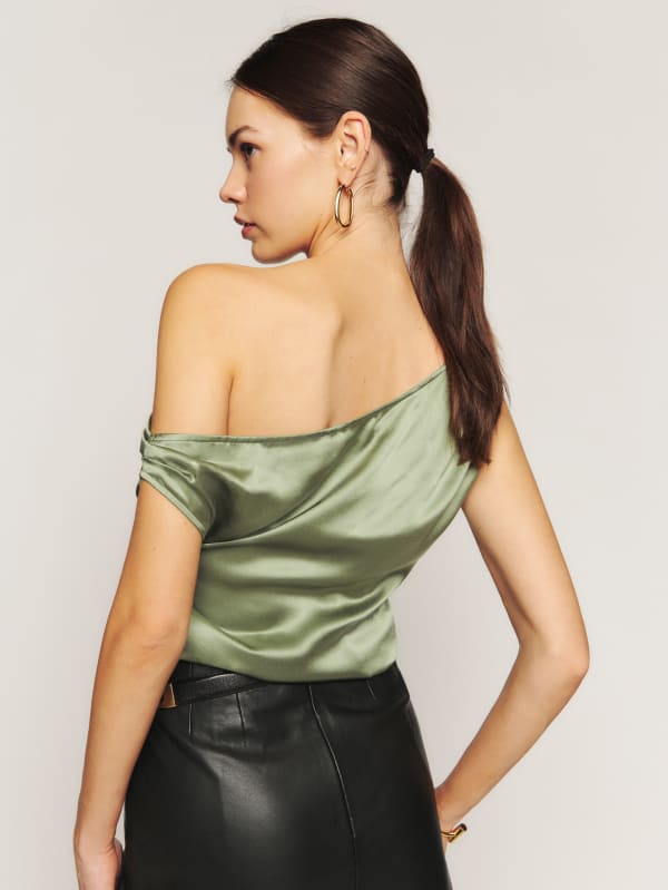 Annika Silk Top