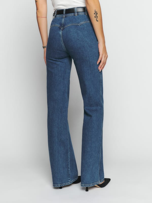 Clara High Rise Wide Leg Jeans