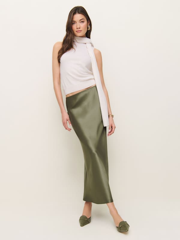 
                    Layla Silk Skirt
                
