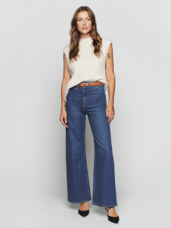 Thea High Rise Wide Leg Jeans