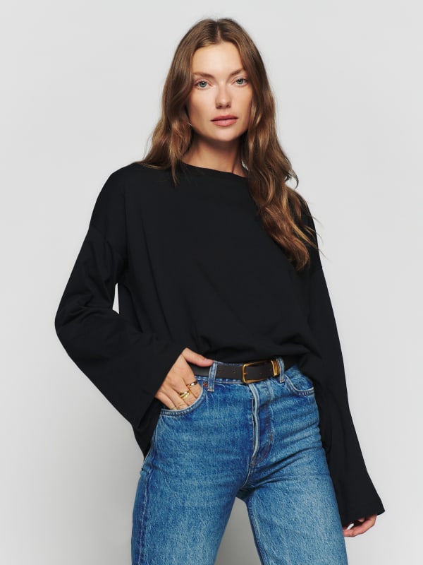 Oversized Long Sleeve Tee