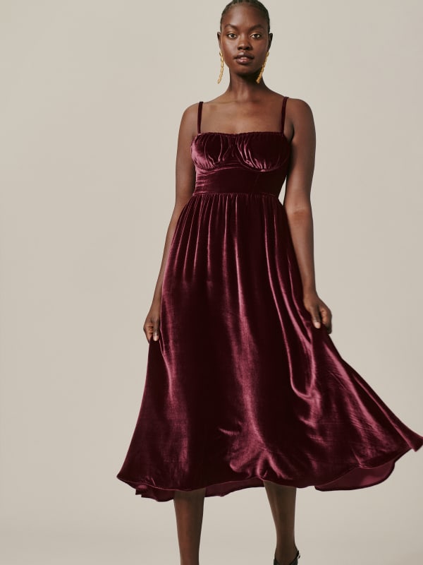 Inessa Velvet Dress