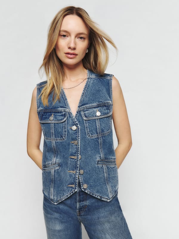 Jacqui Denim Vest