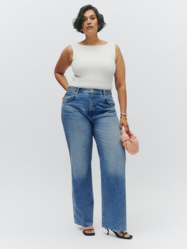 Val 90s Mid Rise Straight Jeans