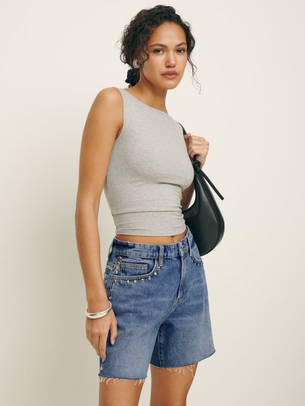 Raye Mid Rise Relaxed Jean Shorts