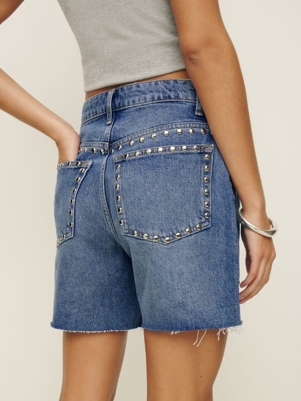 Raye Mid Rise Relaxed Jean Shorts