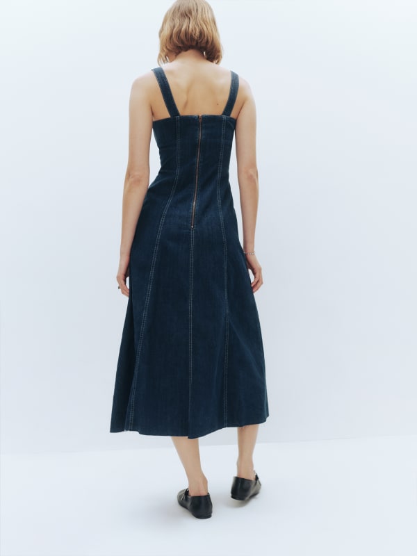 Amory Denim Midi Dress