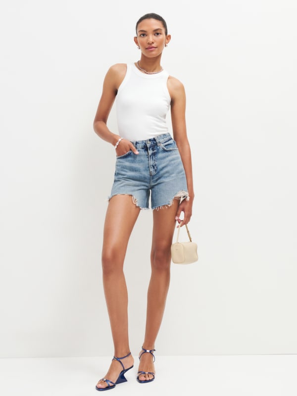 Wilder High Rise Relaxed Jean Shorts