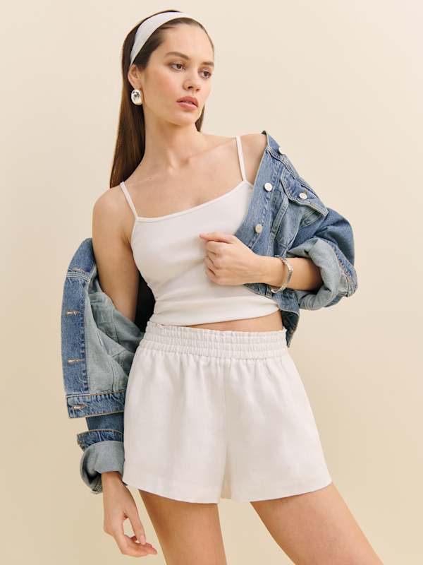 
                    Mila Linen Short
                
