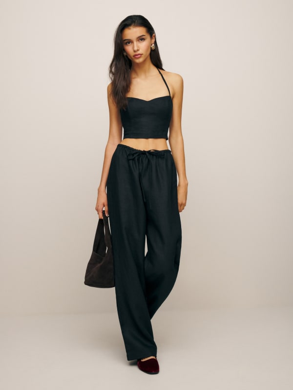 Jaida Linen Two Piece