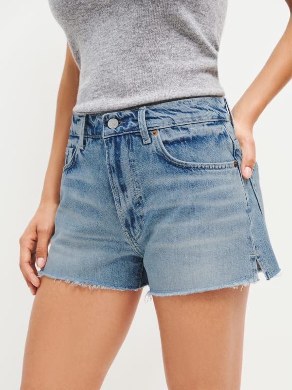 Dakota Mid Rise Relaxed Shorts