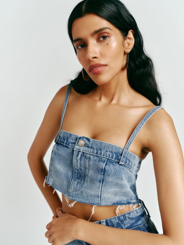 Ami Denim Top