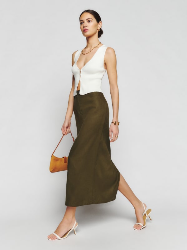 Gia Linen Skirt