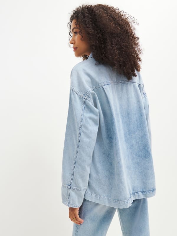 Slater Oversized Denim Shirt