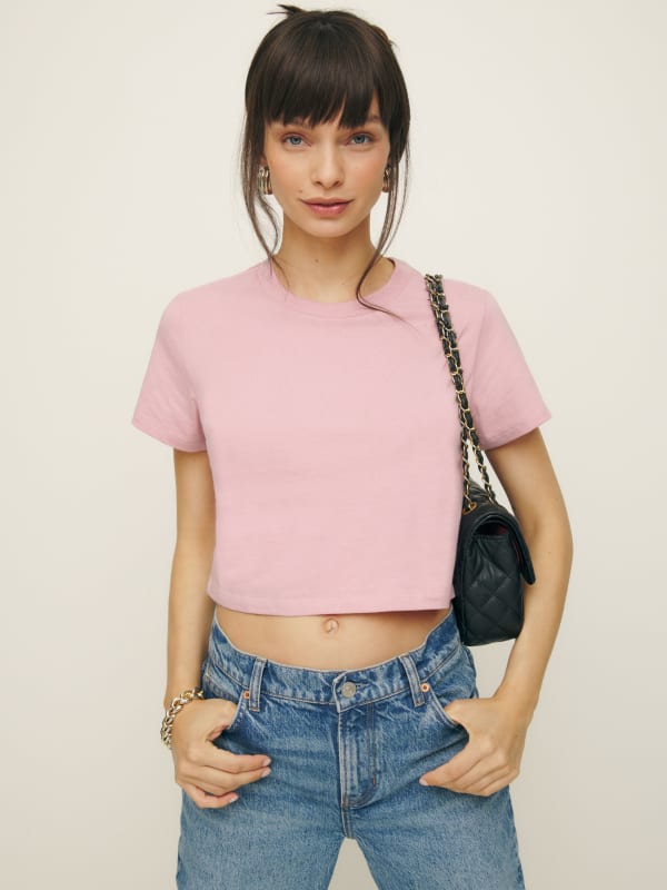 Cropped Classic Crew Tee