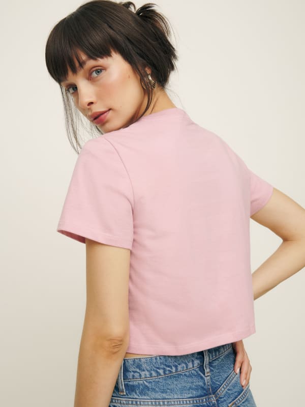 Cropped Classic Crew Tee