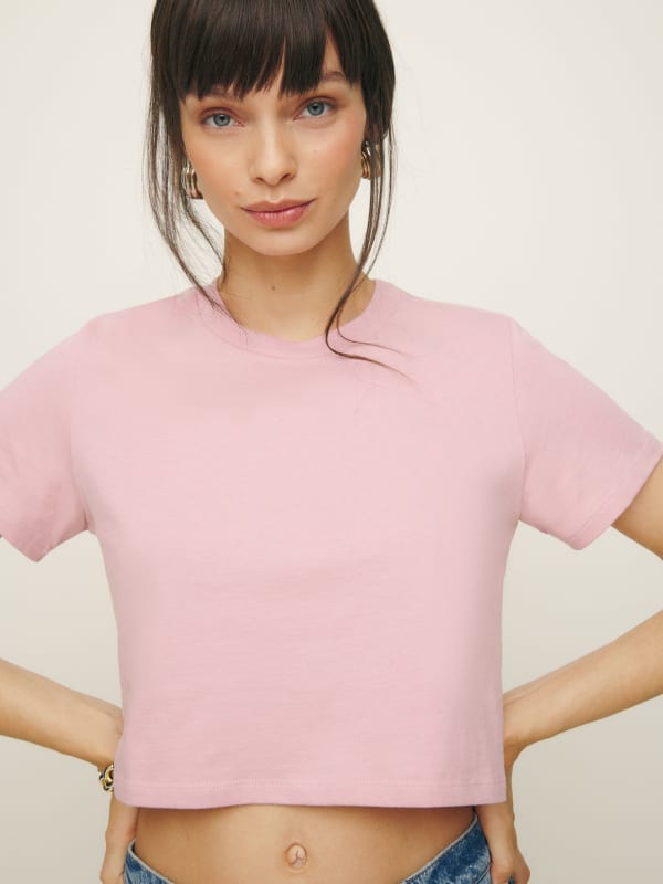 Cropped Classic Crew Tee