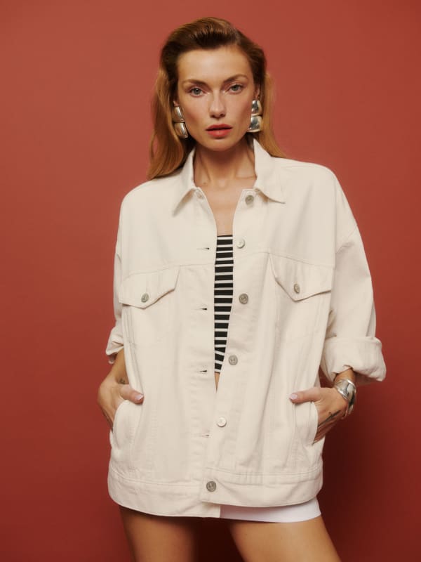 
                    Brooks Oversized Denim Jacket
                