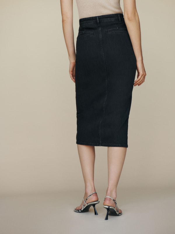 Leilani Denim Midi Skirt