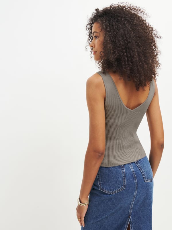 Ran Cotton Sweater Tank