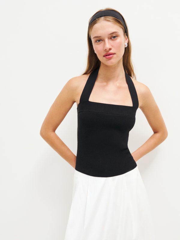 Galina Cotton Sweater Tank