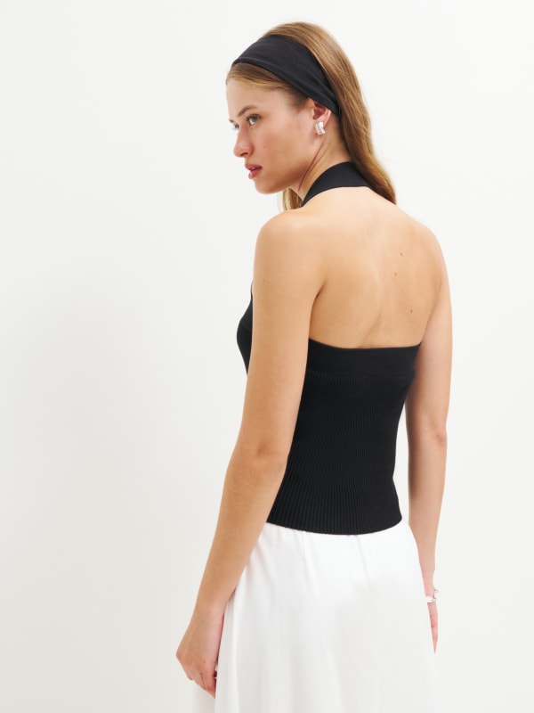 Galina Cotton Sweater Tank