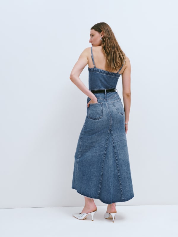 Tazz Maxi Denim Dress