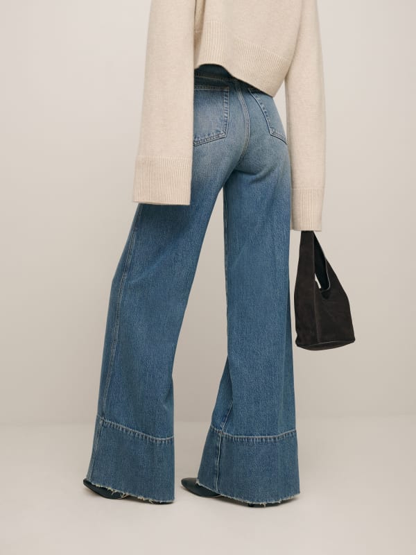 Penney High Rise Relaxed Flare Jeans