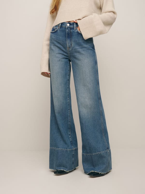 Penney High Rise Relaxed Flare Jeans