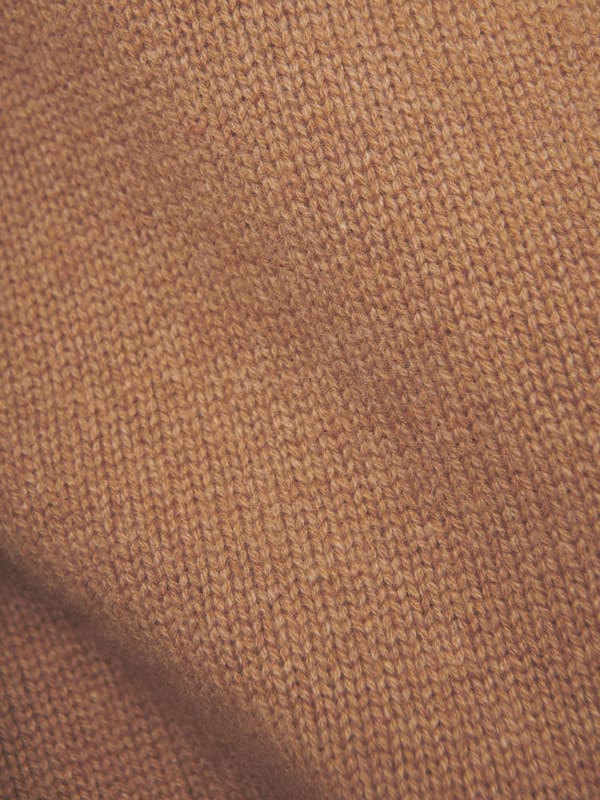 Garrett Cashmere Cropped Turtleneck