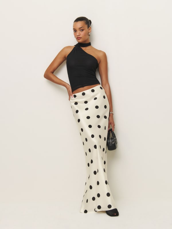 
                    Bella Silk Skirt
                