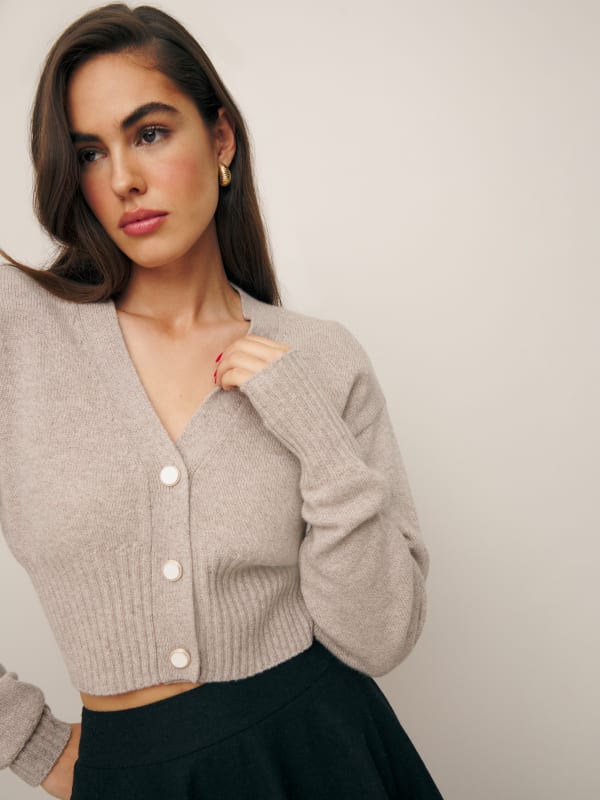 Hana Cashmere Sweater Cardigan