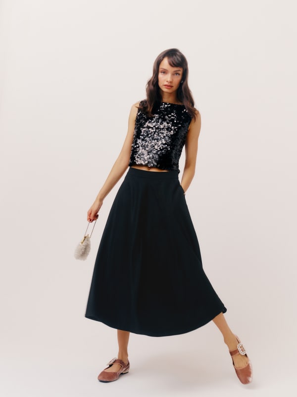 Maia Wool Skirt