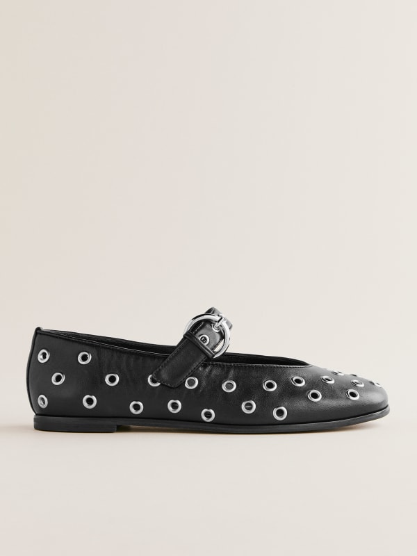 Bailey Grommet Ballet Flat