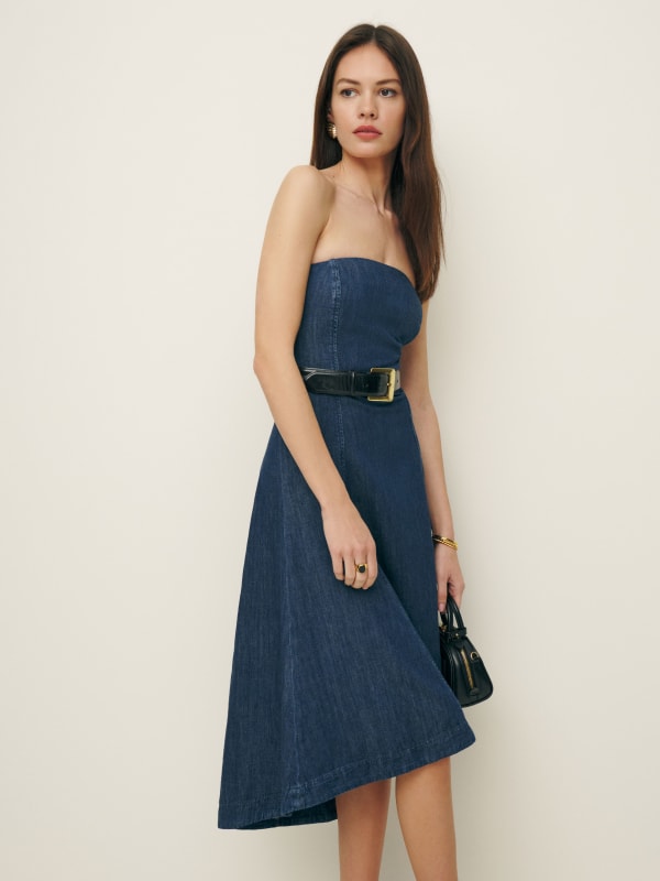 Zoie Denim Midi Dress