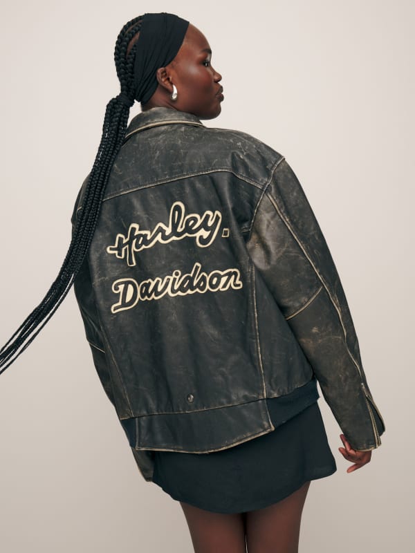 Vintage Harley Bomber Jacket