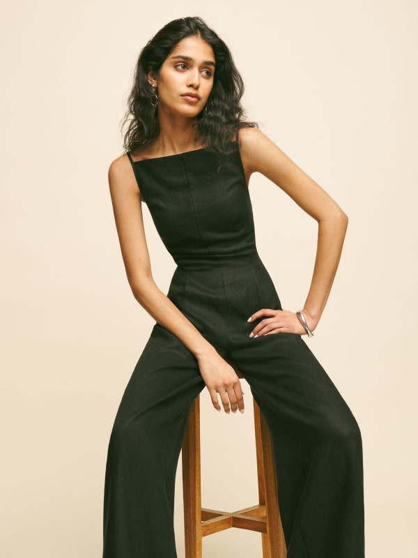 Reformation - Ciara Linen Jumpsuit | Plush