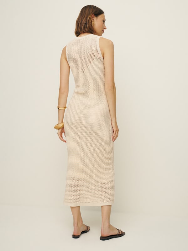 Camille Open Knit Maxi Dress