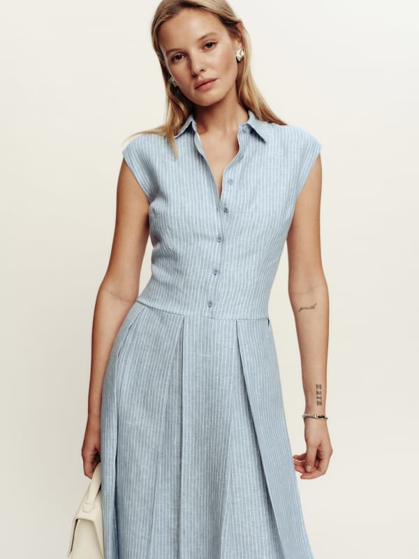 Prim Linen Dress