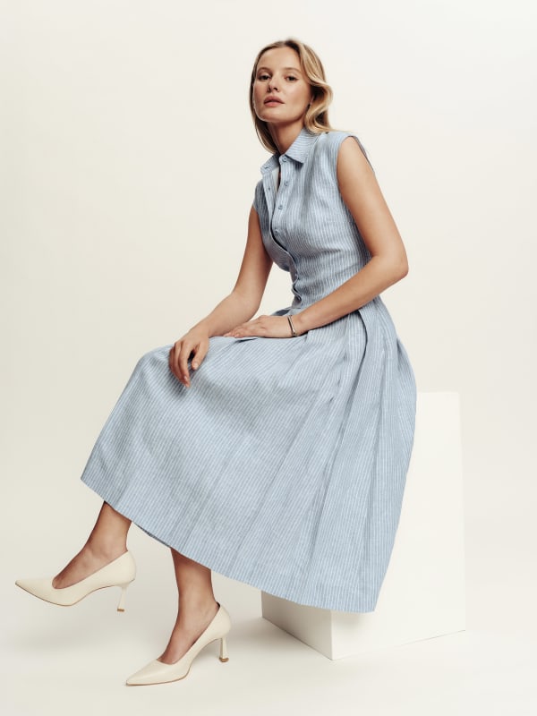 Prim Linen Dress